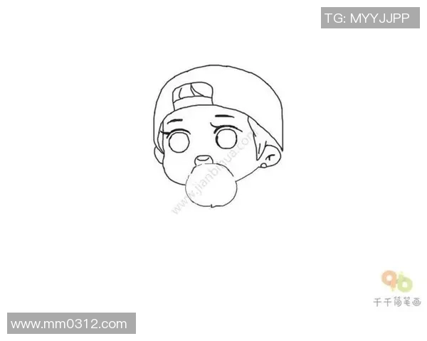 可爱足球明星Q版简笔画教程轻松绘制你的偶像球员